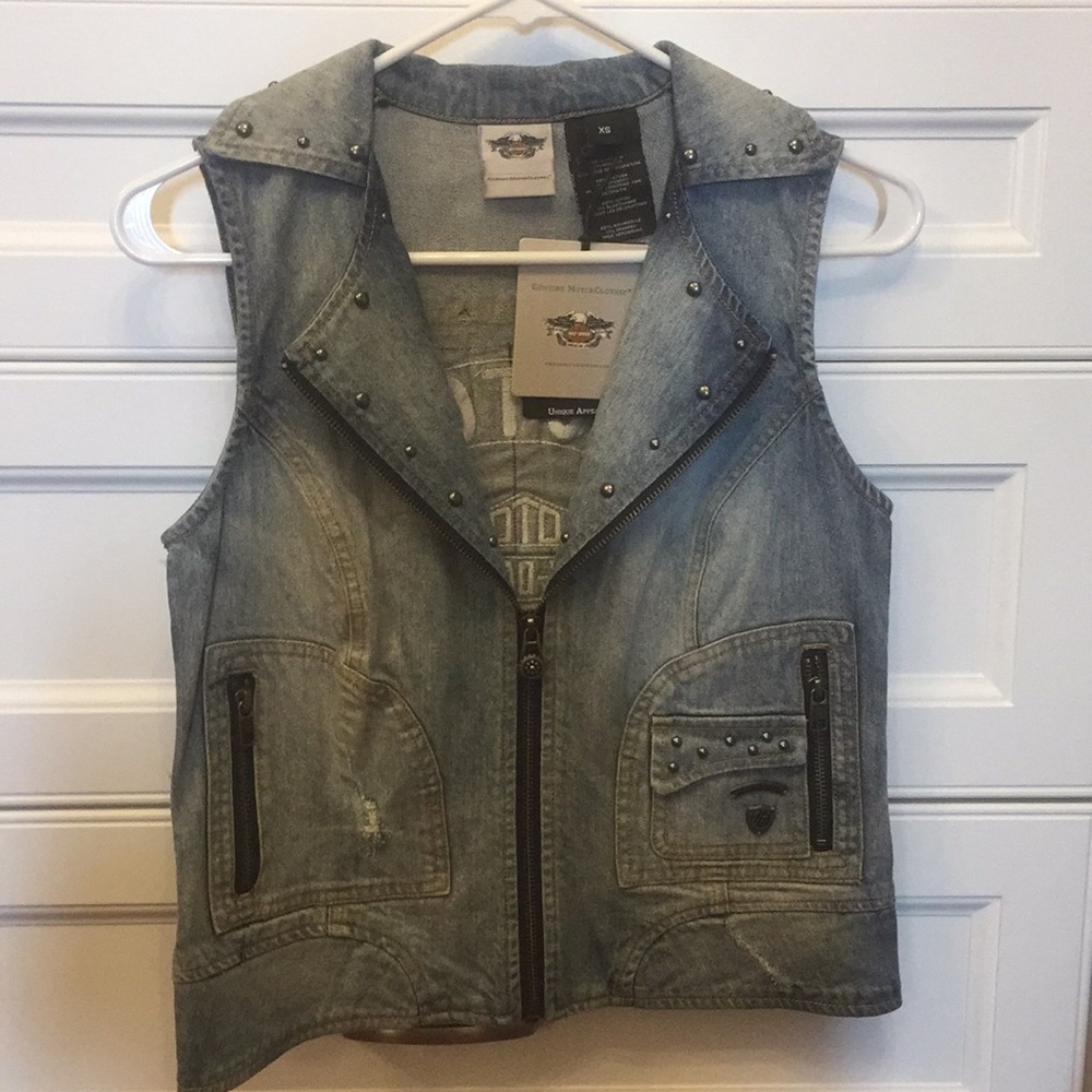 NWT Harley Davidson Vest  size XS